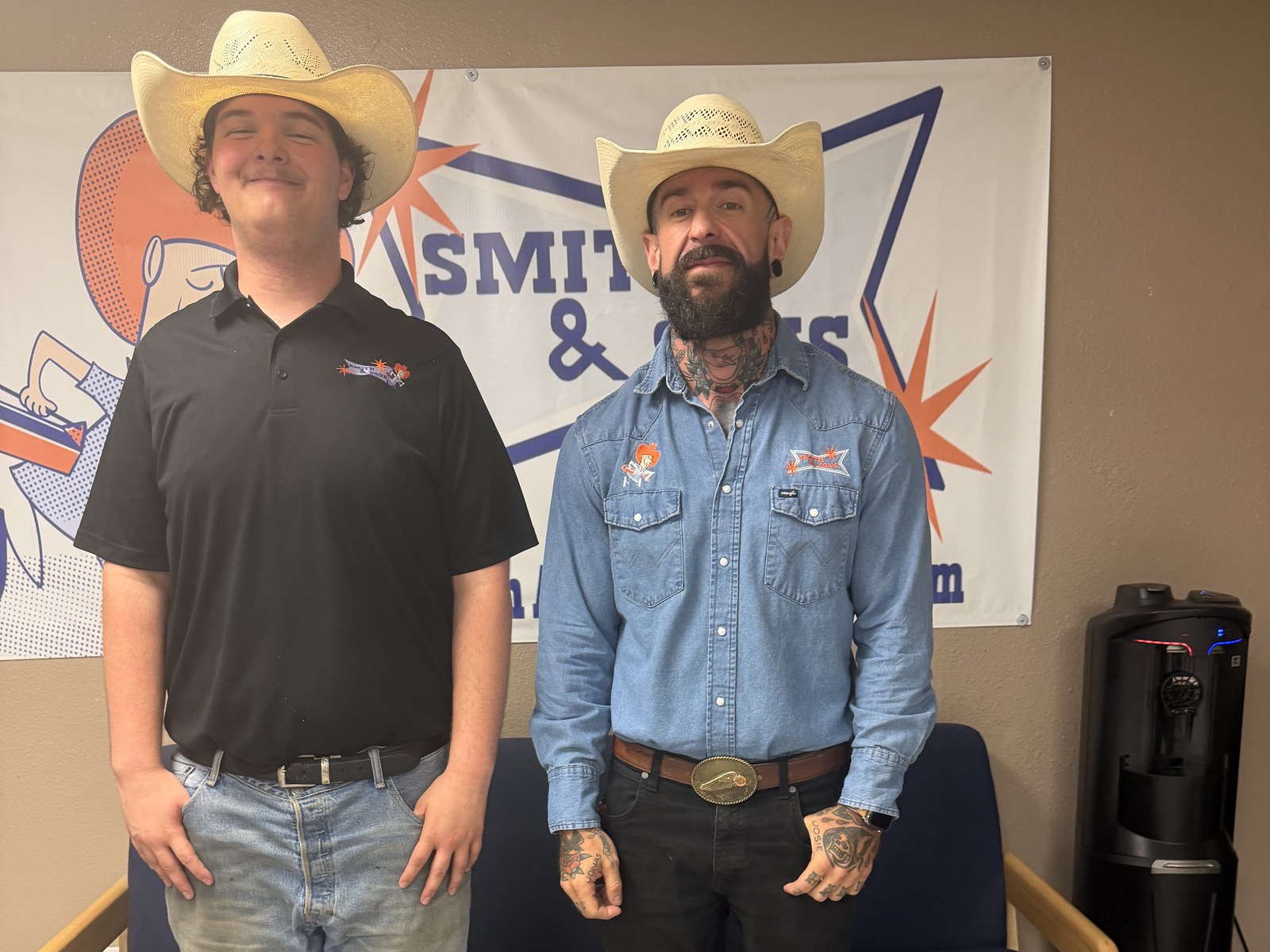 Peter and Jonas of Smith & Sons Plumbing