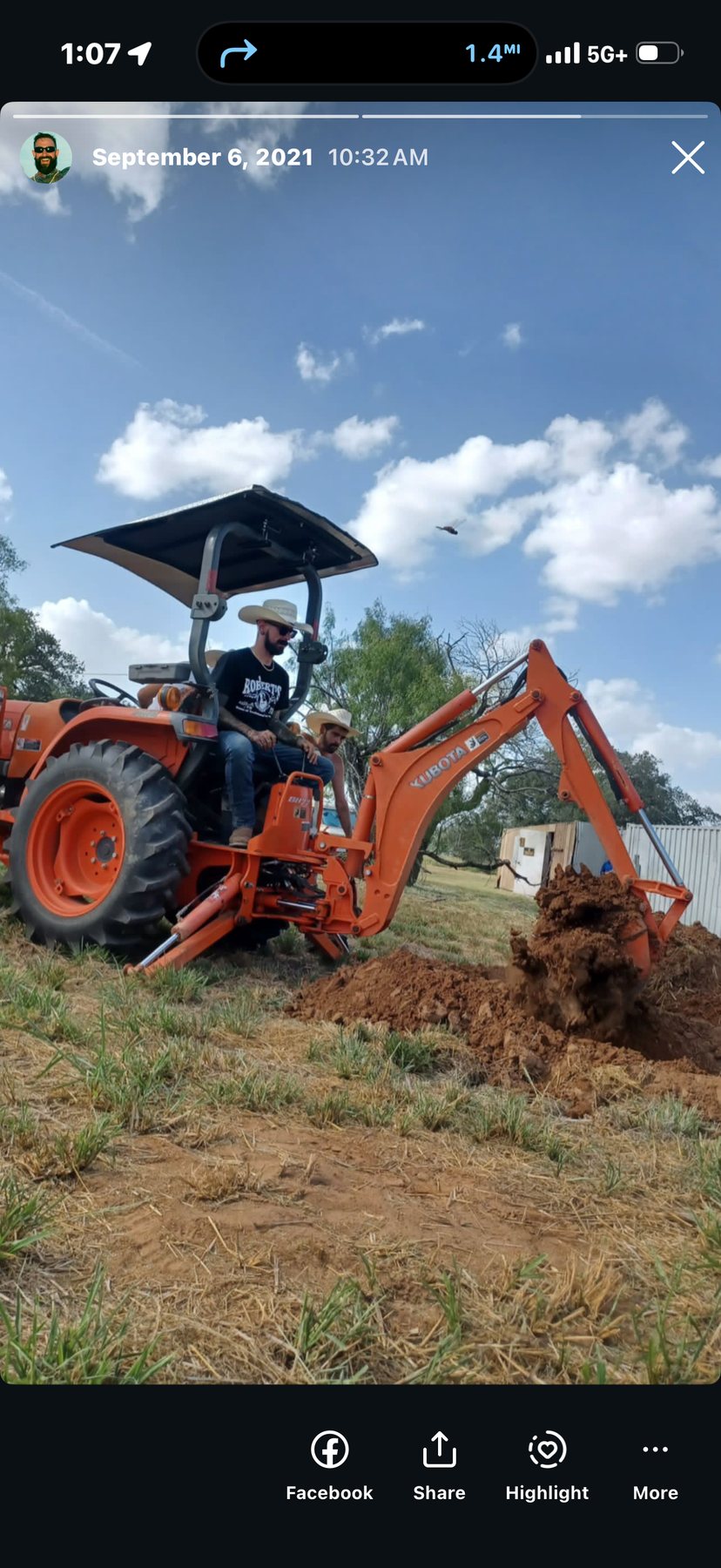 Early Smith & Sons excavation job